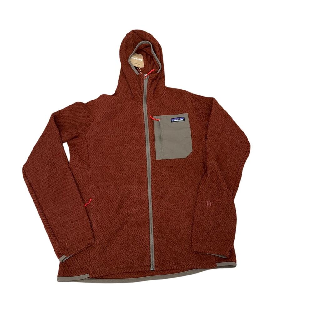Patagonia R1 Air Full-Zip Hoody Tech Jacket Size Small New 'Dried Vanilla